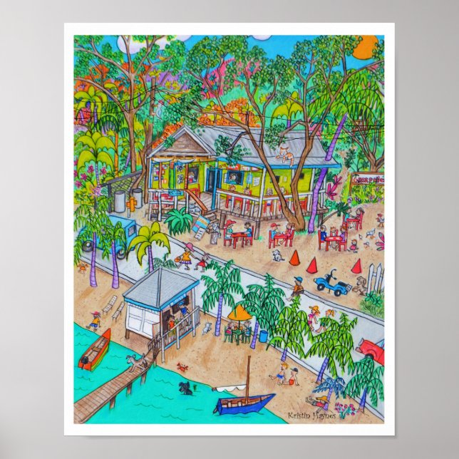 Poster Galinha Rotisserie de Dola (Frente)