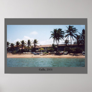 Póster Galle, Sri Lanka