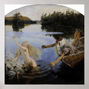Poster Gallen-Kallela - Aino Myth