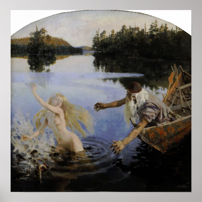 Poster Gallen-Kallela - Mito Aino (Frente)