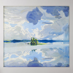 Poster Gallen-Kallela - Nuvens