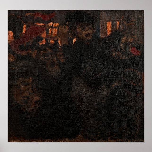 Poster Gallen-Kallela - Punalippu (Frente)