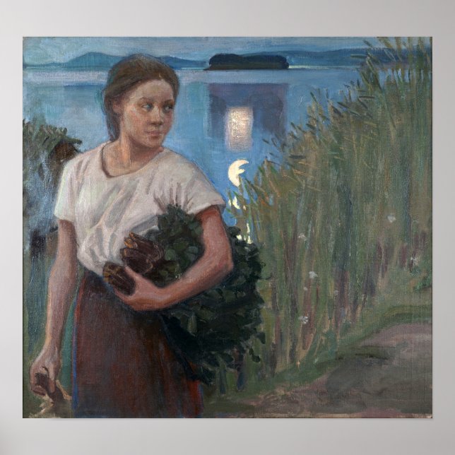 Poster Gallen-Kallela - Sauna (Frente)