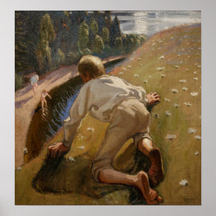 Poster Gallen-Kallela - Young Faun