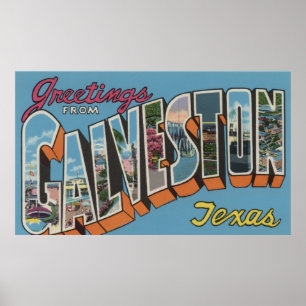 Póster Galveston, Texas - grandes cenas da letra