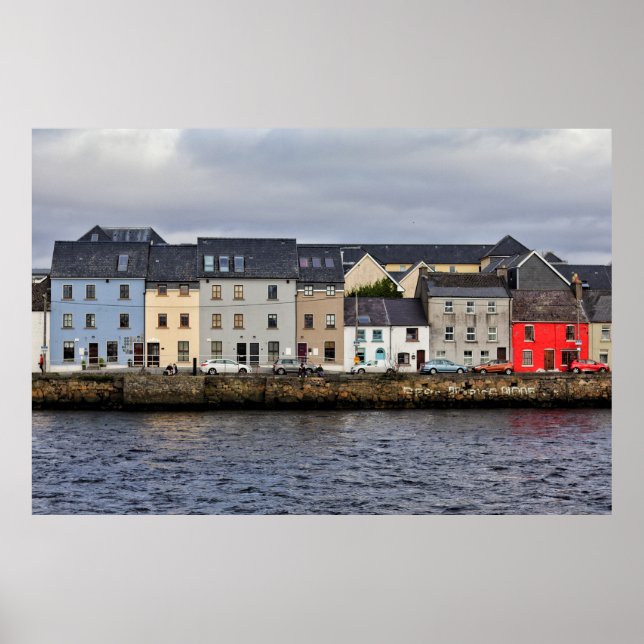 Poster Galway Harbor, Irlanda (Frente)