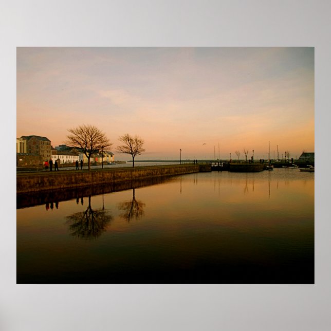 Póster Galway Sunset (Frente)