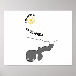 Póster Gamador Caverna