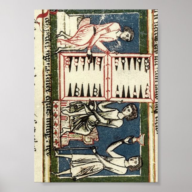 Poster Gamão (Frente)