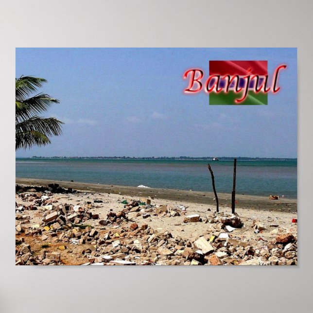 Poster Gâmbia - Barra - (Frente)