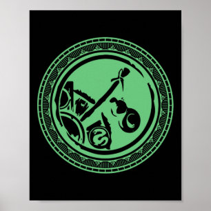 Poster Gamer de Papel Wow Monk