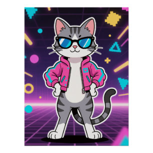 Póster Gamer de Retro Legal Incrível