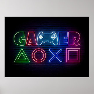 Poster Gamer Gift