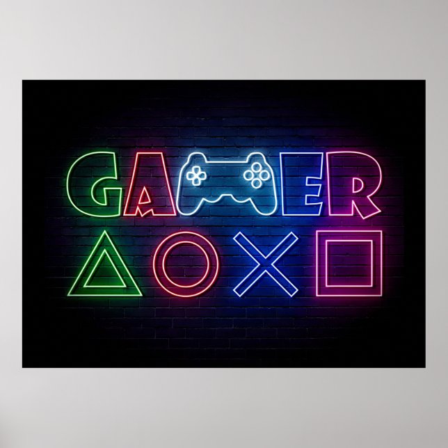 Poster Gamer Gift (Frente)