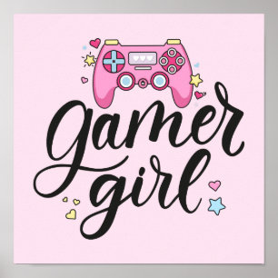 Poster Gamer Girl