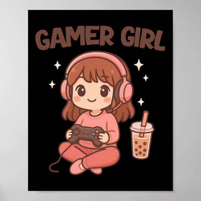 Poster Gamer Girl (Frente)