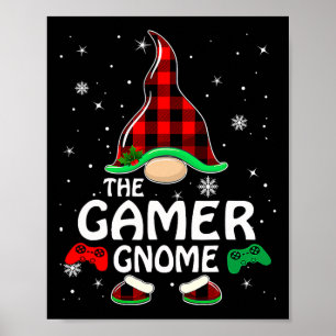 Poster Gamer Gnomo Buffalo Xadrez Matando a Família Chris