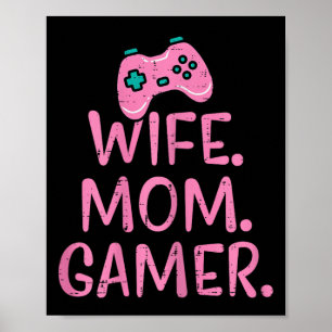 Poster Gamer Shirts Vídeo Jogo Boys Men Girl Gift
