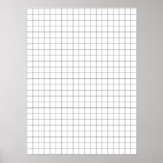 Poster Gaming Grid 18" x 24"
