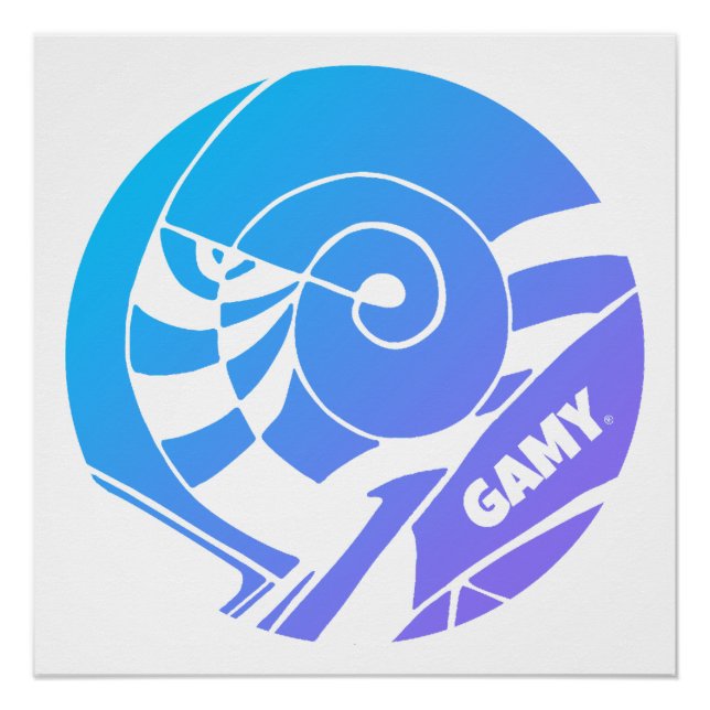 Póster GAMY® Logo  (Frente)