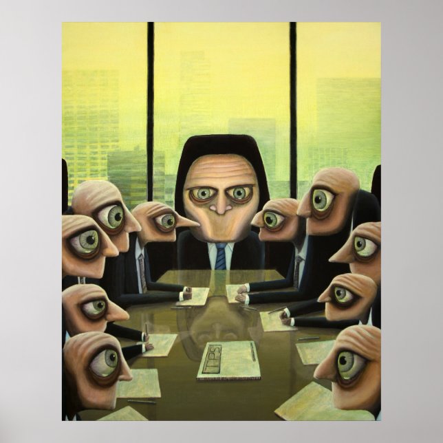 Poster Ganância (Frente)