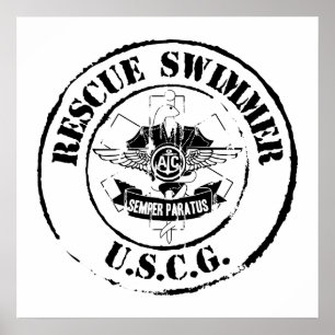 Poster Gancho de Emergência (Grunge)