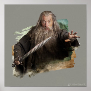 Poster Gandalf com Espada