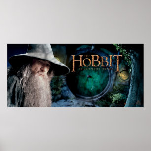 Póster Gandalf na casa da BILBO BAGGIN™