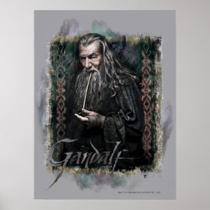 Póster Gandalf With name