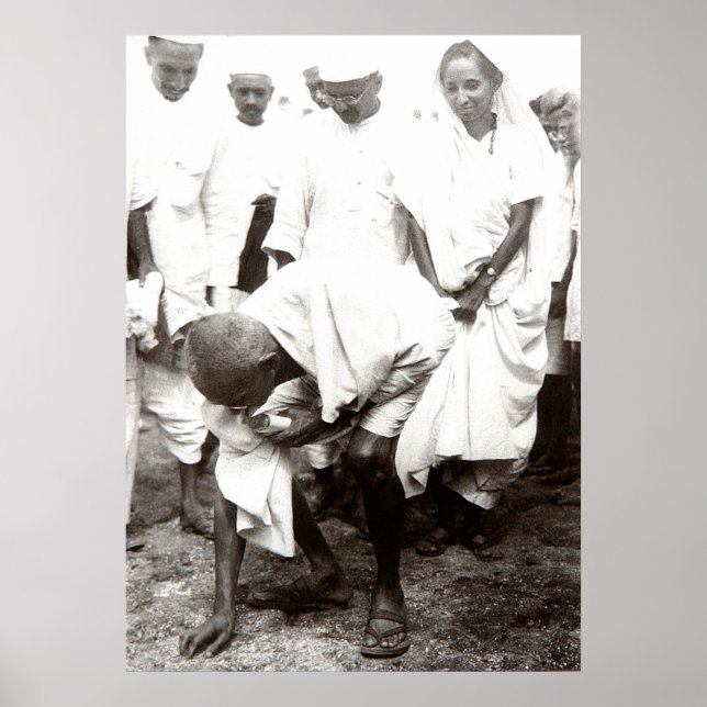 Poster Gandhi (Frente)