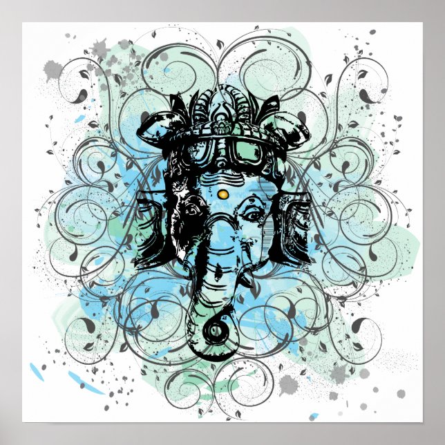 Póster Ganesh (Frente)