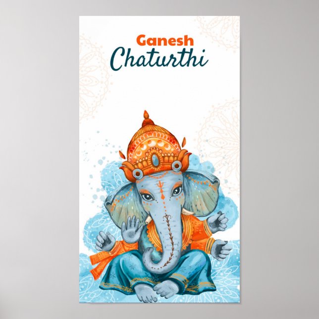 Poster Ganesh Chaturthi (Frente)