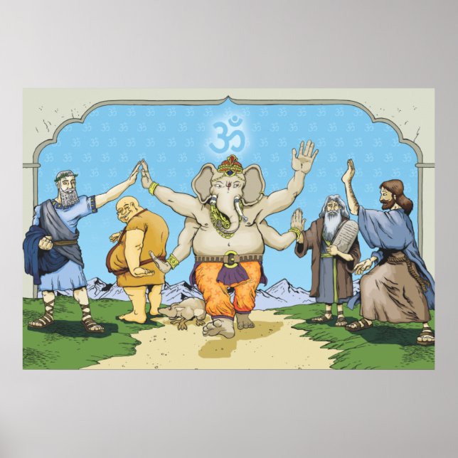 PÓSTER GANESH E AMIGOS (Frente)