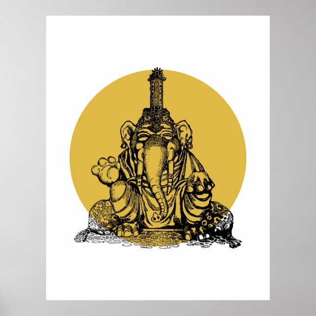 Poster Ganesha (Frente)