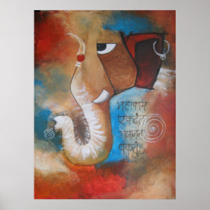 Poster ganesha do senhor