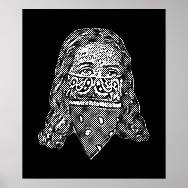 Póster Gangsta Jesus (Frente)