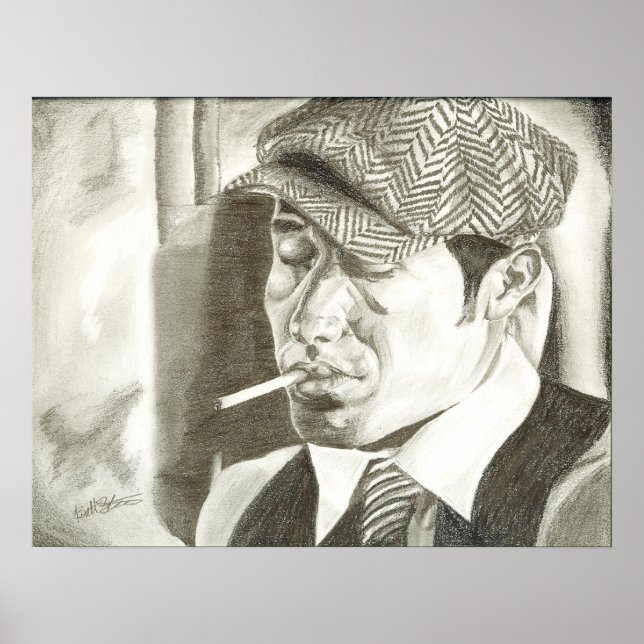 Poster Gangster dos anos 30 (Frente)