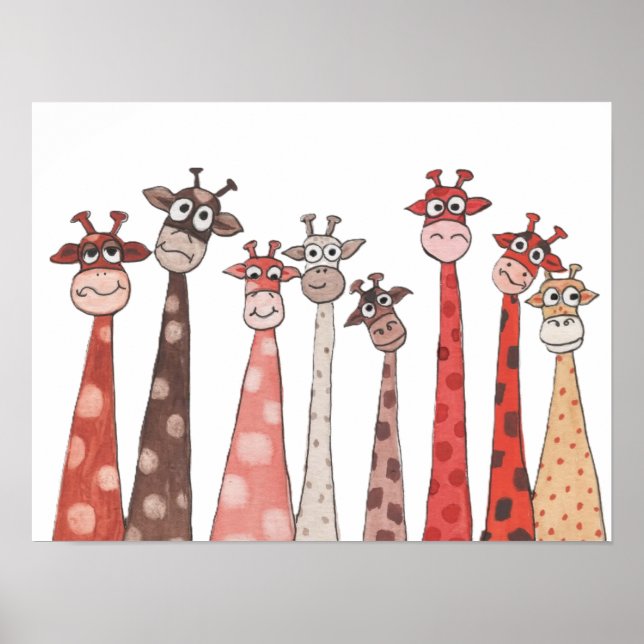 Poster Gangue das Girafas (Frente)