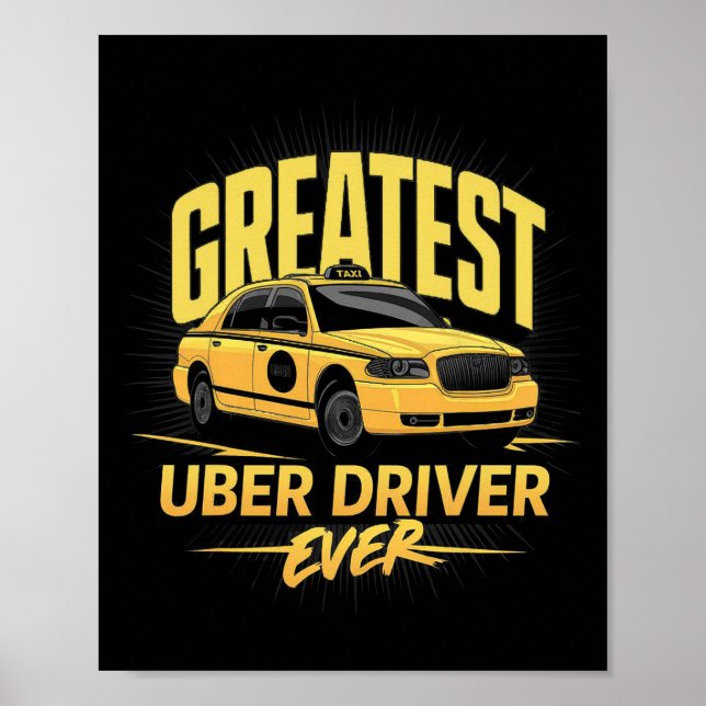 Poster Ganha o driver do Uber em qualquer Dia de os pais (Frente)