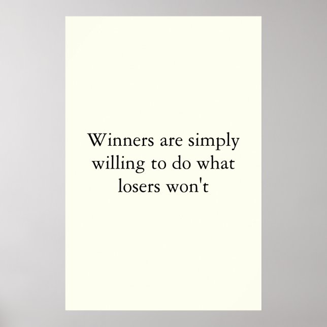 Poster Ganhar (Frente)