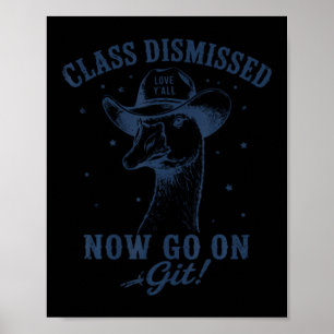 Poster Ganso Cl Dispensado Continue No Git Fun Último Dia