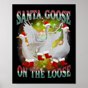 Poster Ganso De Natal No Bobo De Papais noeis Perdidos Ga