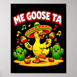 Poster Ganso ta piada de ganso engraçado fiesta humor cin