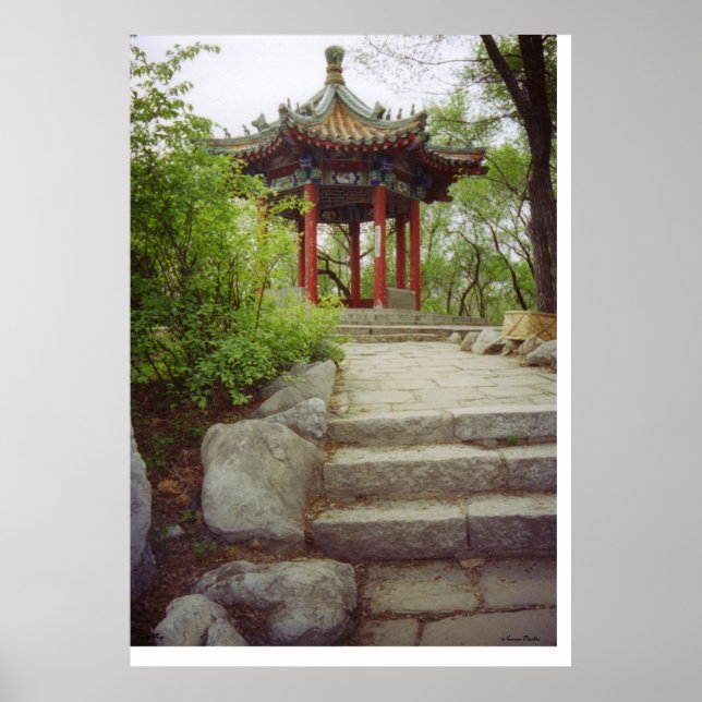 Poster Gaozhan TemplePoster (Frente)