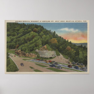 Póster Gap Newfound, TN - memorial de Laura Spelman