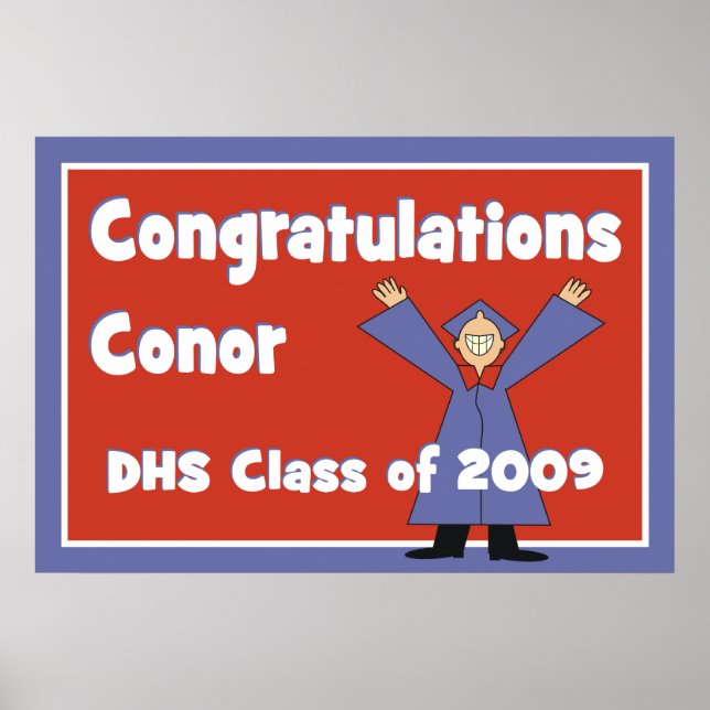 Poster garagem de formando. (Frente)