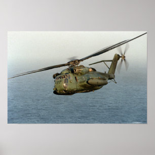 Póster Garanhão do mar CH-53
