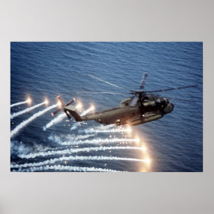 Póster Garanhão do mar de CH-53D