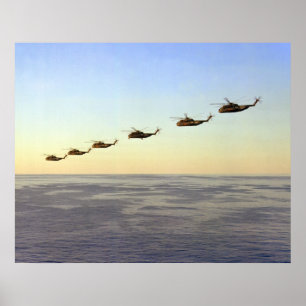 Poster Garanhões do mar de CH-53D