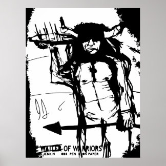 POSTER GARÇOM DOS GUERREIROS